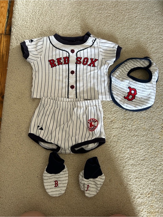 Majestic Other - Red Sox baby onesies